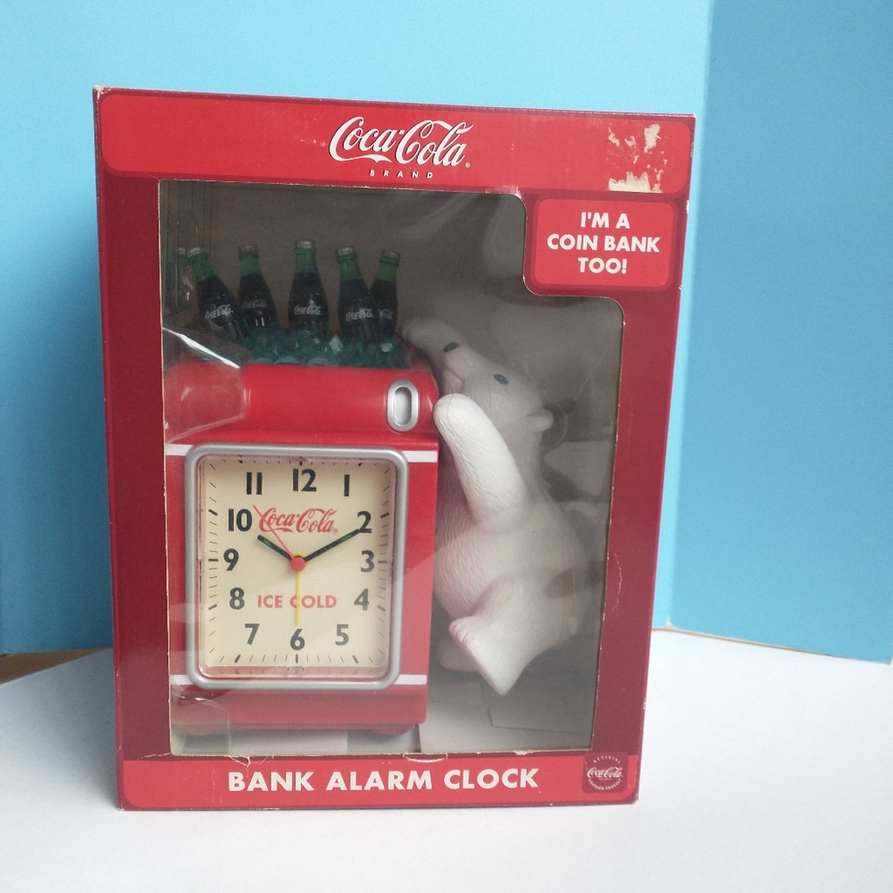 Coca Cola Bank Alarm Clock